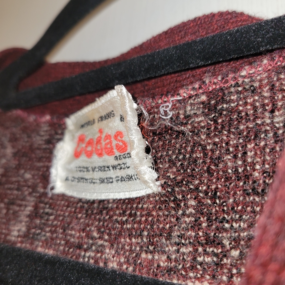 Vintage Wool Sailboat Cardigan - Picture 8 of 8